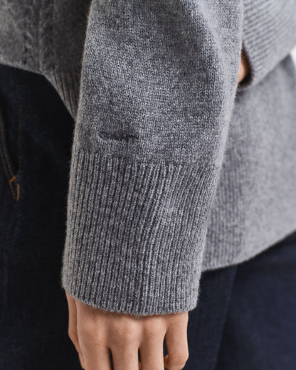 Soft Wool Cashmere Blend Turtleneck Sweater