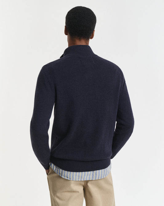 Cashmere Half-Zip Sweater