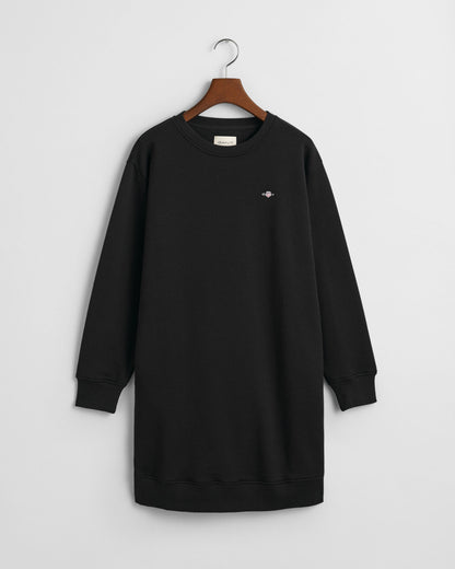 Shield Crew Neck Sweat Dress
