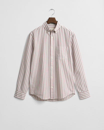 Regular Fit Striped Archive Oxford Shirt