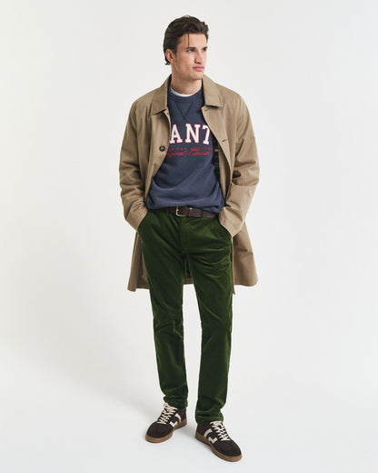 Slim Fit Corduroy Chinos