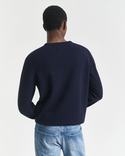 Superfine Lambswool Crew Neck Sweater