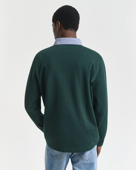 Chambray Collar Heavy Rugger