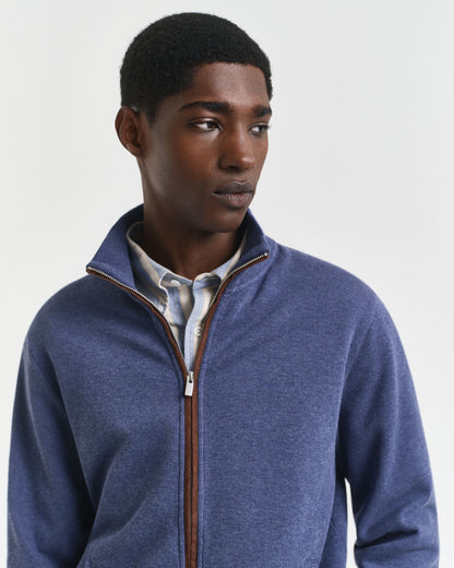 Sacker Rib Zip Cardigan