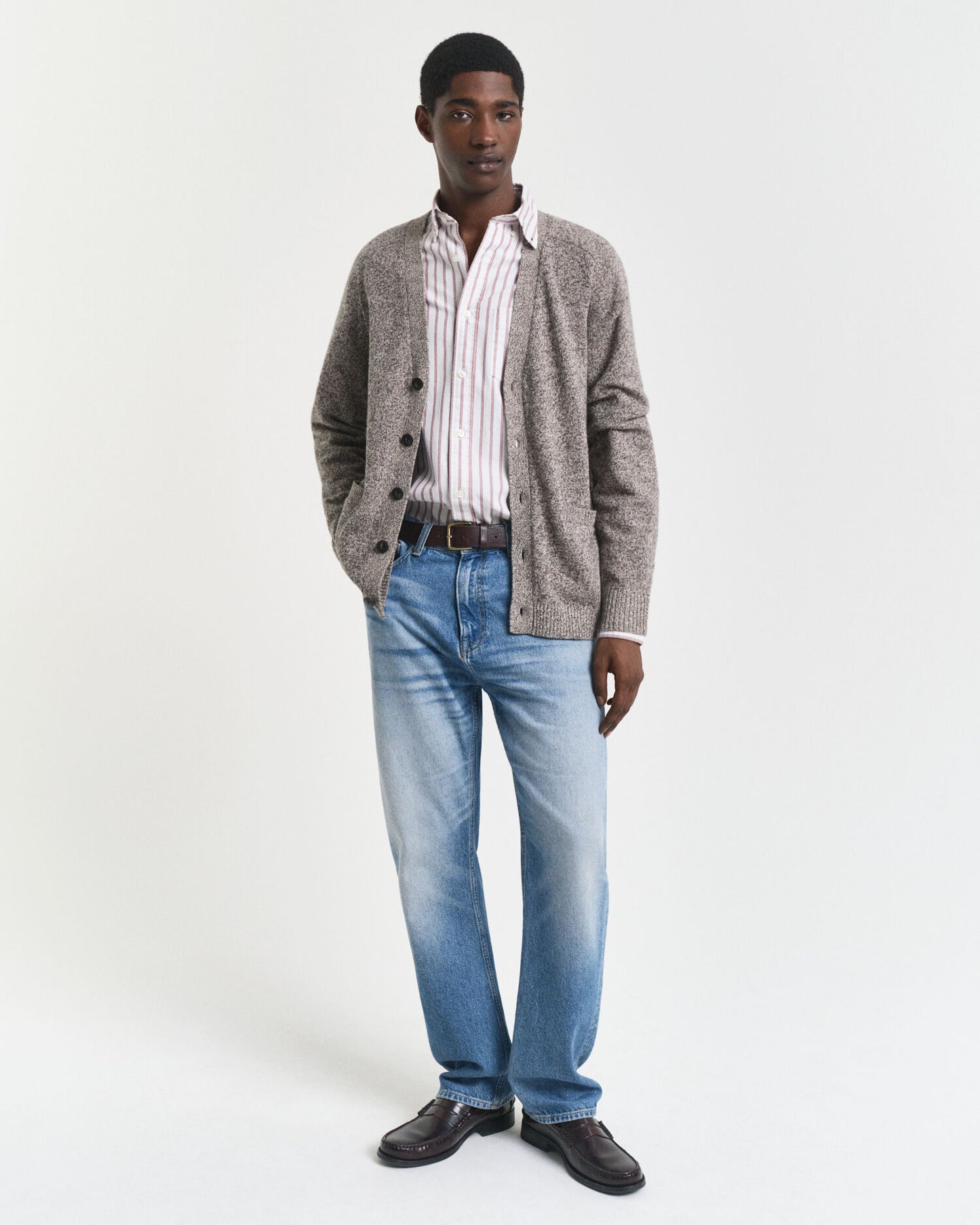 Wool Blend MoulineCardigan