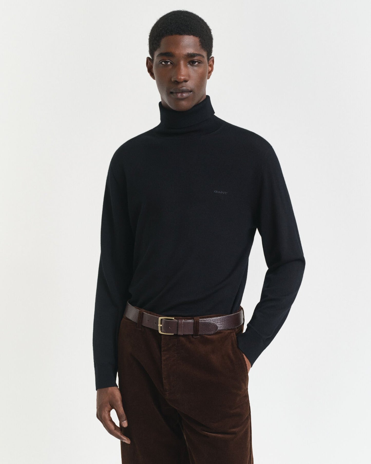 Extra Fine Merino Wool Turtleneck Sweater