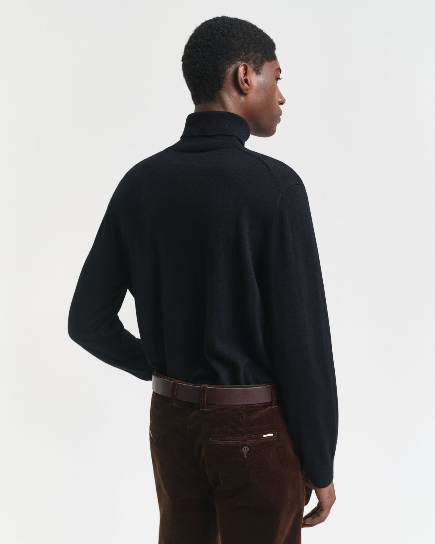 Extra Fine Merino Wool Turtleneck Sweater
