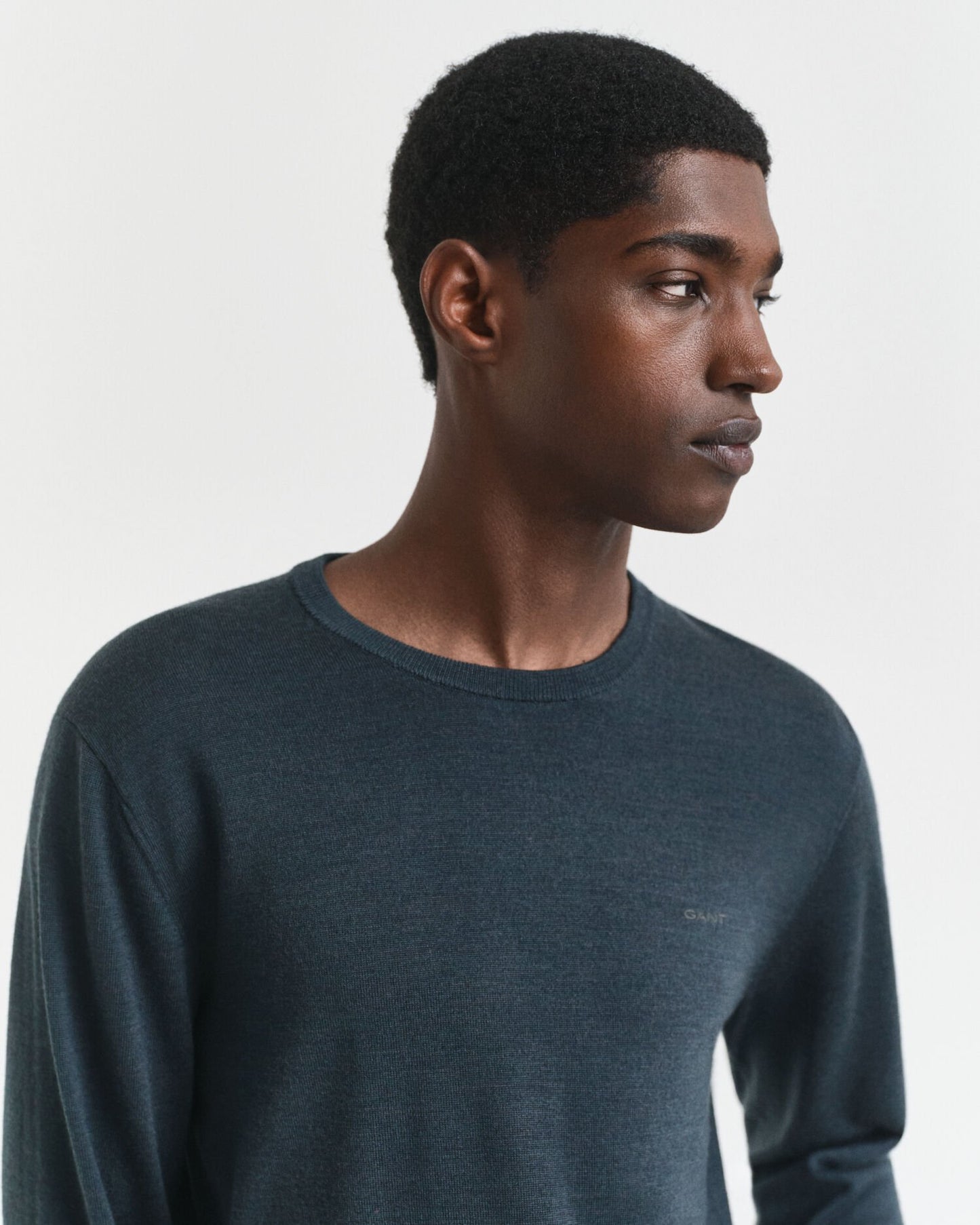 Extra Fine Merino Wool Crew Neck Sweater