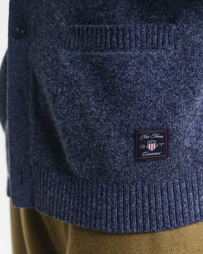 Wool Blend MoulineCardigan