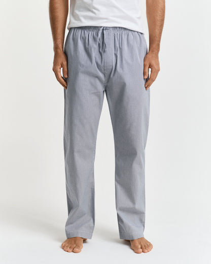 Striped Poplin Pajama Pants