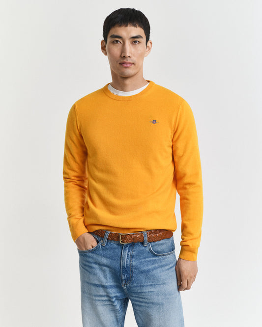 Superfine Lambswool Crew Neck Sweater