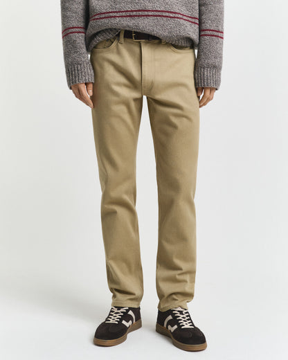 Regular Fit Soft Twill Jeans