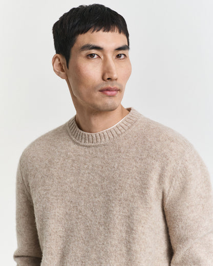 Scottish Wool Crew Neck Sweater