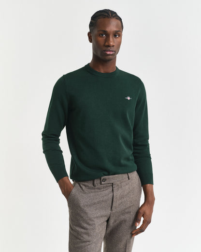 Classic Cotton Crew Neck Sweater