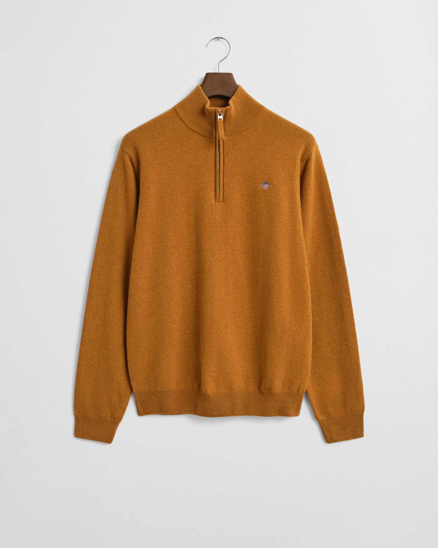 Superfine Lambswool Half-Zip Sweater
