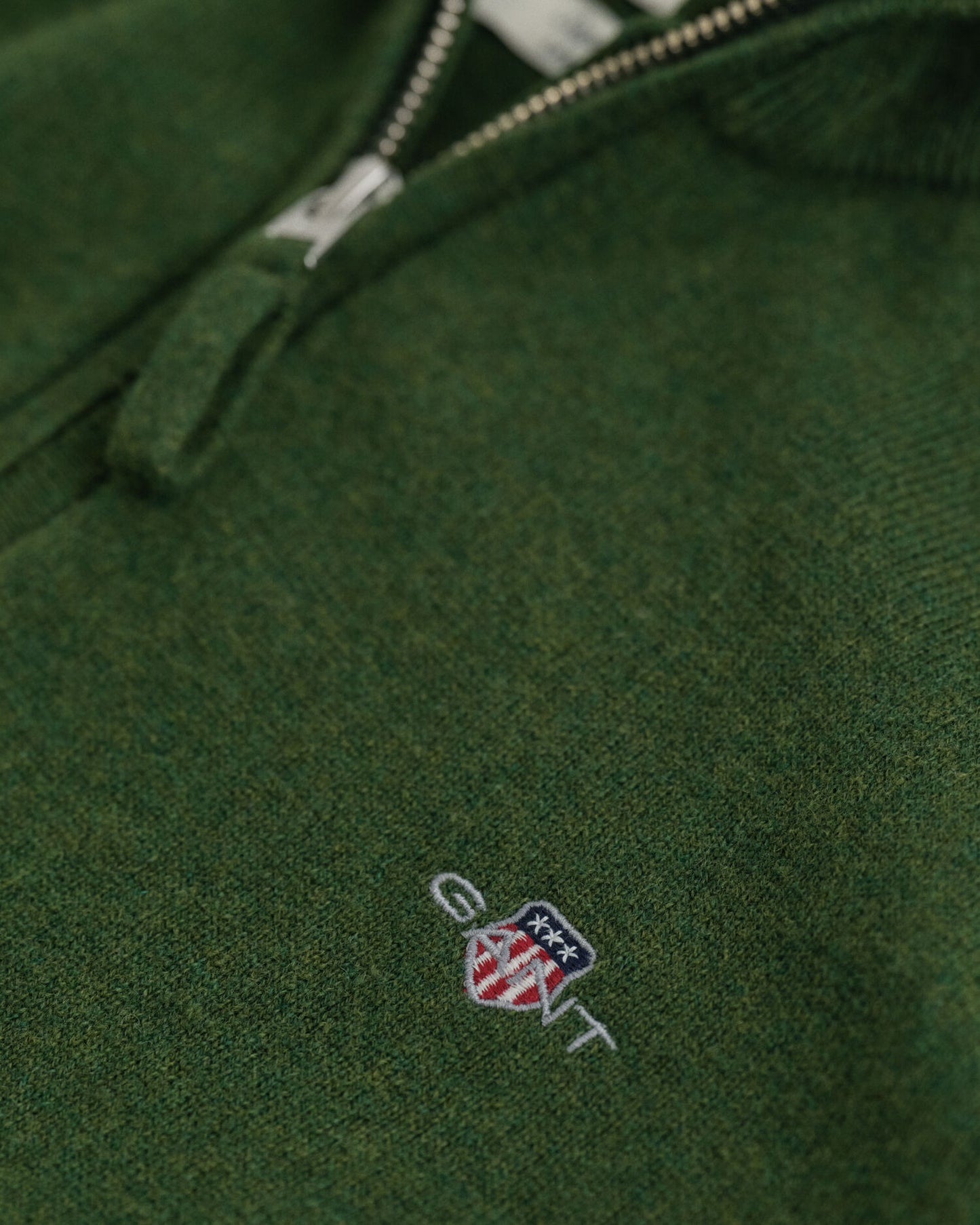Superfine Lambswool Half-Zip Sweater