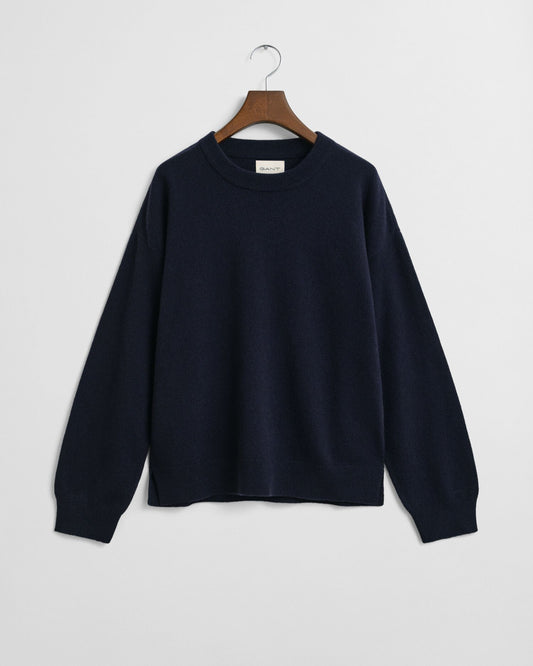 Superfine Lambswool Crew Neck Sweater