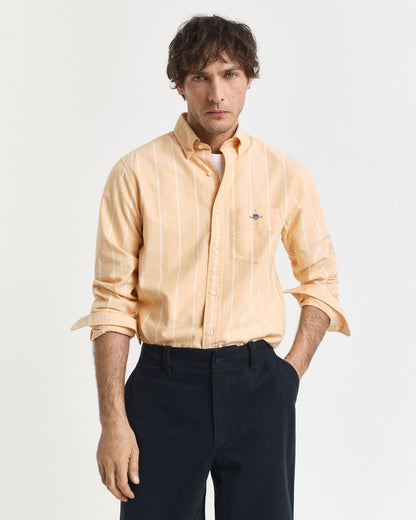 Regular Fit Striped Classic Oxford Shirt