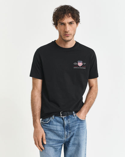 Embroidered Archive Shield T-Shirt